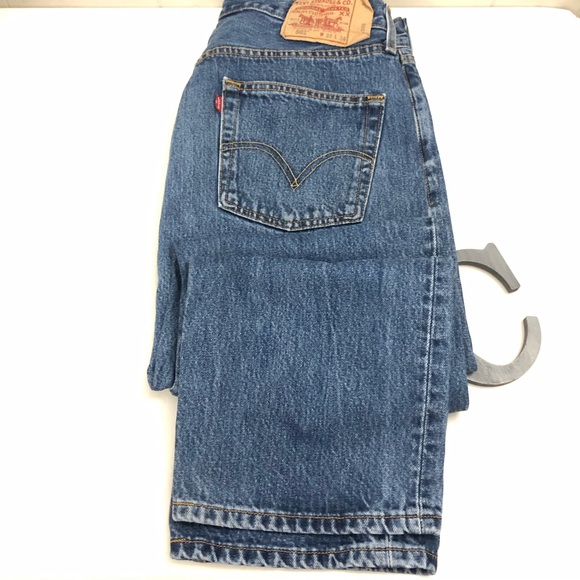 VTG LEVIS 501 Sz 32 Button Fly Jeans - Picture 1 of 14